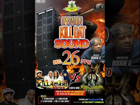KING SHILOH SOUND VS KILLAMARI SOUND CLASH 2020