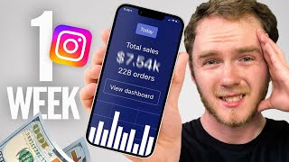 I Tried Dropshipping on Instagram for 1 Week
