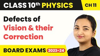 Defects of Vision and their Correction - The Human Eye and the Colorful World | Class 10 Physics