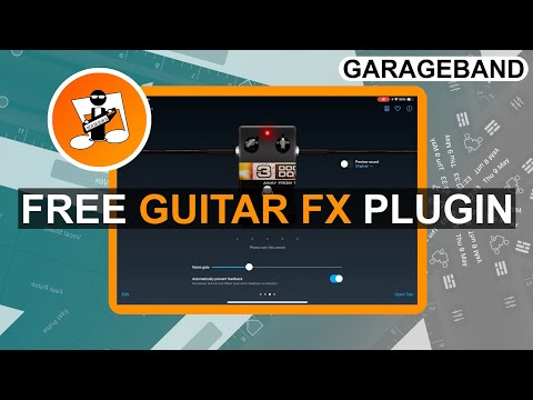 How to use the Free Tonebridge guitar fx plugin with Garageband