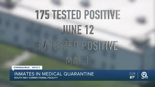 175 inmates test positive for coronavirus at South Bay Correctional Facility, including 1 death