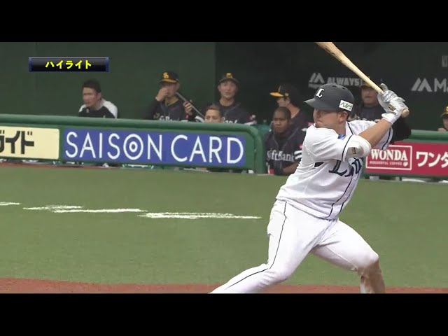 4/4 ライオンズ対ホークス ハイライト