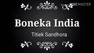 Download lagu Titiek Sandhora, Boneka Dari India(1) mp3