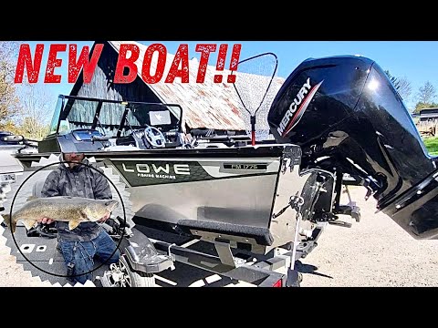 NEW LOWE FISH MASTER 1775 BOAT REVIEW!!