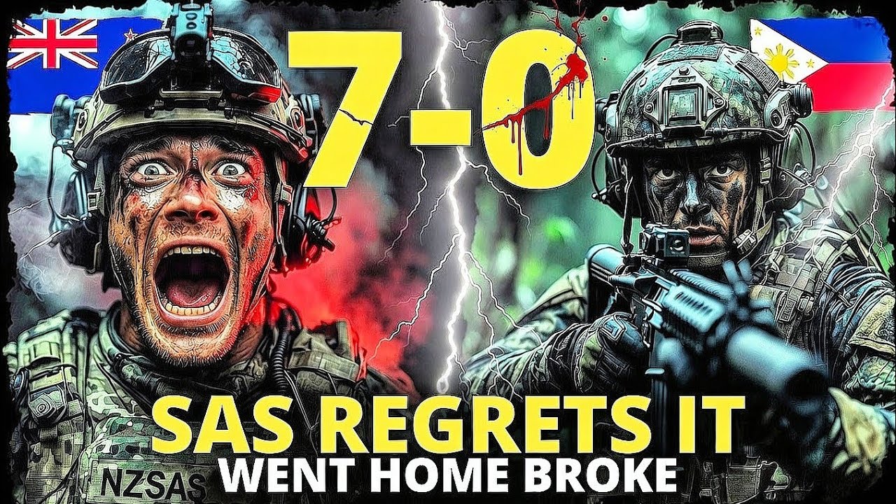 New Zealand SAS Dared Philippine NAVSOG to a Shootout… Regretted It Immediately (7-0) 😱