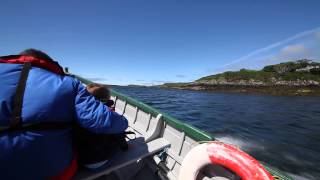 preview picture of video 'Boat Trip at Dunvegan Castle for Seal Watching'