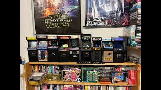 Channel Update - January 2023 - Mini Room Tour, Arcade Progress, Pickups, Homebrew and More