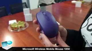Microsoft Wireless Mobile Mouse 1850 Blue (U7Z-00058) - відео 5