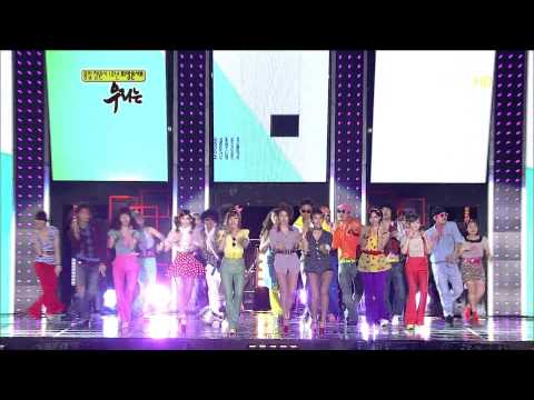 [HD] [LIVE] 110705 MBC ChangWon 1st Anniversary @ T-ARA - Roly Poly