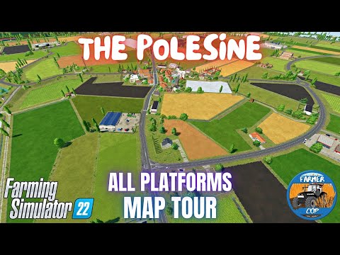THE POLESINE - Map Tour - Farming Simulator 22
