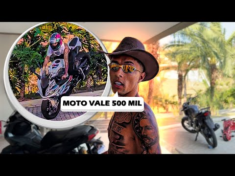 BUZEIRA SHOWED HIS MOTORCYCLE GARAGE - THE CREAM OF CUSTOM