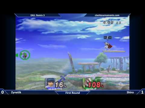 E4U Remix 3 - Shiro vs Zynetic - SSBB