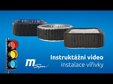 Inštruktážne video inštalácia vírivky