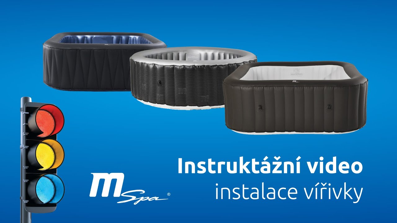 Vírivý bazén MSPA Tekapo C-TE041 - modrý okraj