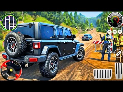 Extreme Jeep Driving Simulator - Extreme SUV 4x4 Hummer Hill Drive - Android GamePlay