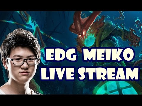 [ June 22,2016 ] EDG Meiko - Thresh ft Jhin - s6 live stream