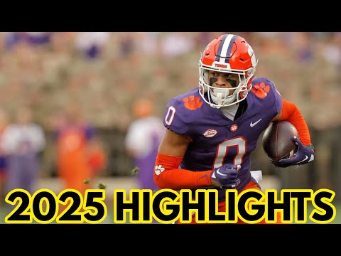 Antonio Williams - Clemson Highlights 2025