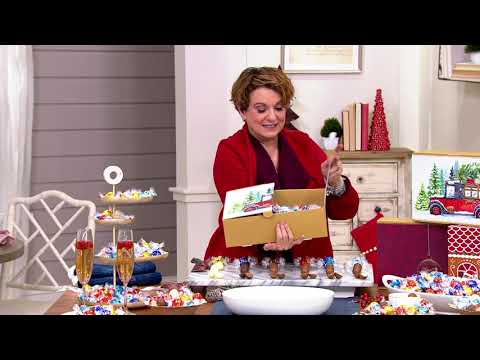 Lindt 150-pc Lindor Chocolate Truffles in Gift Box on QVC
