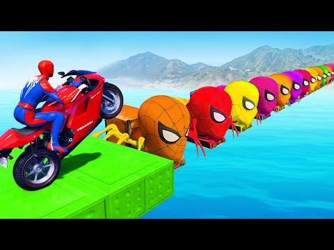 Spider-Man Rescue Venom vs Batman | Insane GTA 5 Superhero Battle with Iron man