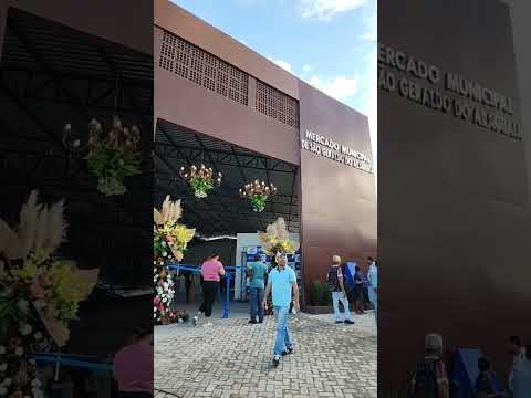 TUDO PRONTO PARA A GRANDE FESTA DE REINAUGURAÇÃO DO MERCADO MUNICIPAL DE SÃO GERALDO DO ARAGUAIA /PA