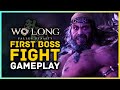 Wo Long - First Boss Fight Gameplay + Mini Boss