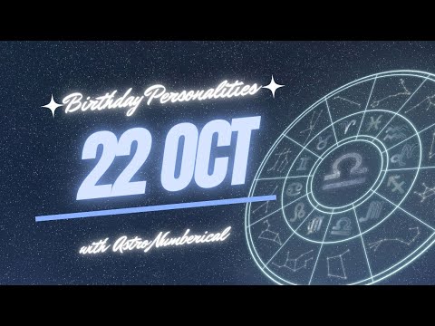 22 October Zodiac Horoscope: Birthday Personality & Traits Revealed