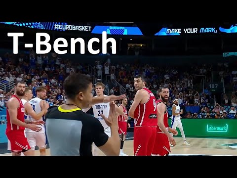 Technical Foul - Bench - 2025 Eurobasket