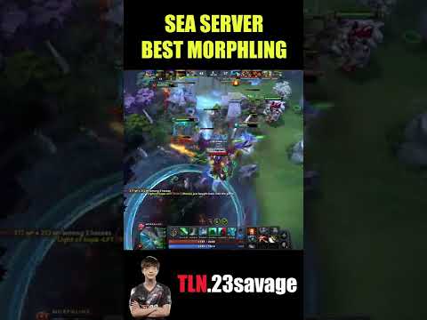 23savage SEA SERVER BEST MORPHLING | EZ MORPHLING RAMPAGE | SEA DOTA IMBA CARRY #dota2 #shorts