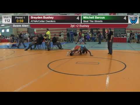 3273 Schoolboy 112 Brayden Bushey ATWA Cellar Dwellers vs Mitchell Barcus Beat The Streets 413971110