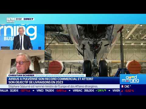 Christian Scherer (Airbus) : Airbus a pulvérisé son record commercial