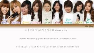 Girls&#39; Generation (SNSD) (소녀시대) - Chocolate Love Lyrics (Han|Rom|Eng|Color Coded) #TBS