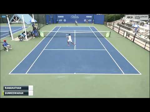 ATP CARY CHALLENGER QF - Ramkumar VS Prajnesh Highlights