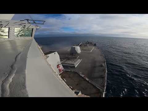 Watch USS John Finn launch SM 6 missile off Southern California