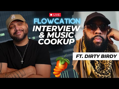 DIRTY BIRDY & Curtiss King Chop Game & Make Music LIVE in FL Studio