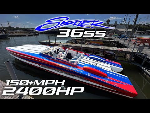 This 36SS Skater Powerboat takes me faster than i've ever gone on water!!!