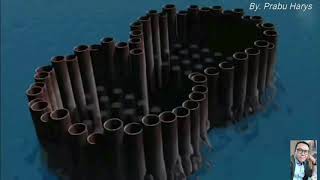 3d Animasi Jembatan terintegritas Pulau Batam - Pulau Bintan dan Singapura