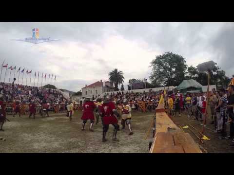GoPro. Poland 1 vs Russia 3 5x5 Finals Day 4. "Battle of the Nations" - 2014. Trogir, Croatia