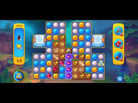 Fishdom level 10483 no boosters フィッシュダム ノーマル