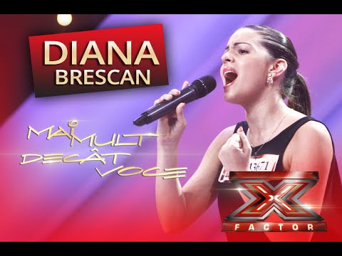 Oana Sârbu - ”Te iubeam”. Vezi aici cum cântă Diana Brescan la X Factor