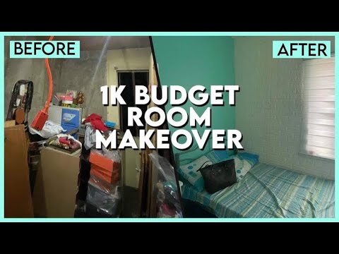 1K TIPID BUDGET EXTREME ROOM MAKEOVER PHILIPPINES | 3D BRICK WALL PAPER | Nicole Calvento