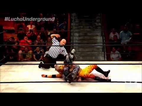 Lucha Underground 10/29/14: Puma vs. Mundo - Standing Moonsault