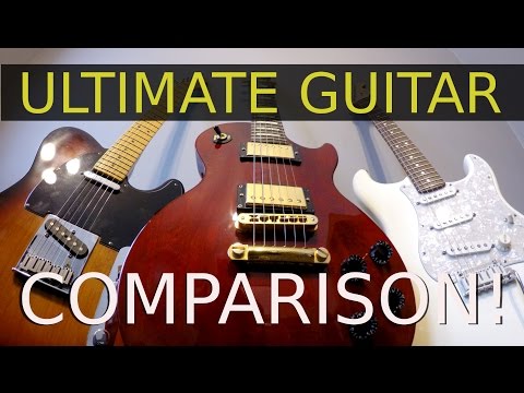 STRAT, TELE or LES PAUL  - Ultimate Guitar Comparison!