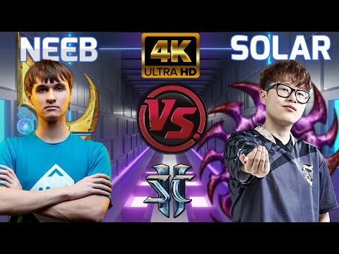 Starcraft 2 in 4K: Neeb [P] v Solar [Z] Best of 5 - Cheeseadelphia Winter Championship