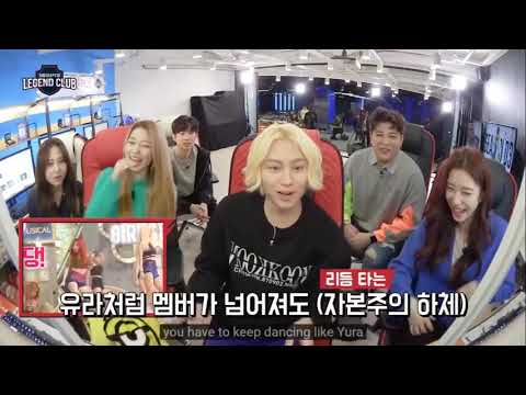 SUPER JUNIOR Heechul & Shindong mentioned GIRL'S DAY Yura on Legend Club with Rocket Punch