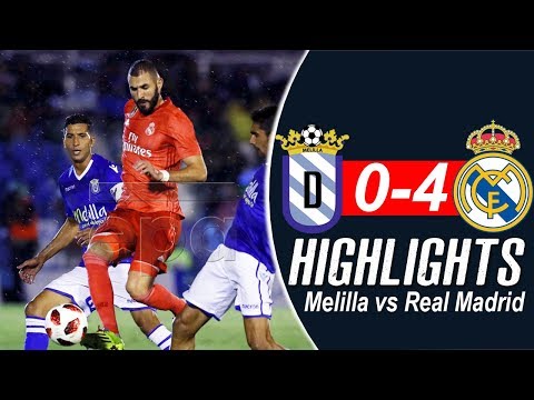 Melilla vs Real Madrid 0-4 Highlights Copa Del Rey