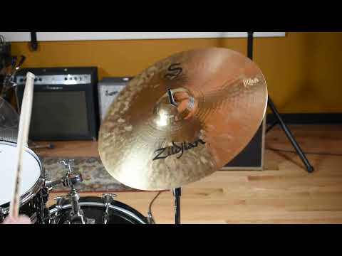 18" Zildjian S Rock Crash Cymbal 1602g S18RC *Video* imagen 6