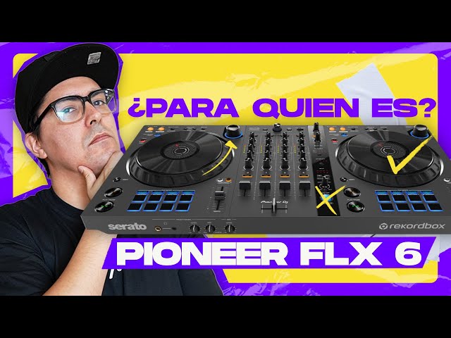 Vídeo relacionado con Pioneer DJ DDJ-FLX6 - Controlador DJ de 4 decks para Rekordbox y Serato