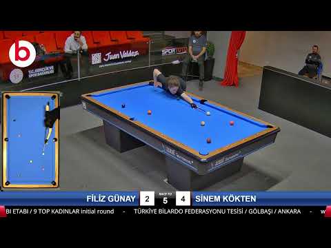 FİLİZ GÜNAY & SİNEM KÖKTEN Bilardo Maçı - 