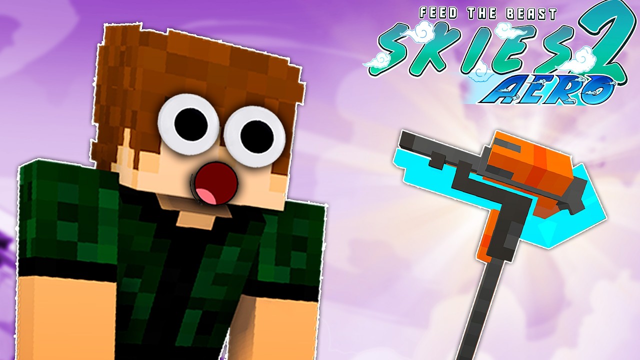 DEPOIS de TANTOS ANOS, AINDA é um ITEM SUPER ROUBADO!!! - Minecraft FTB Skies 2 Aero E10 (1.21.1)