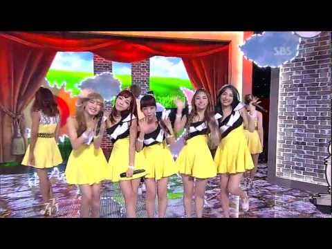 [Live]120826 KARA - Miss U Inkigayo Comeback Stage